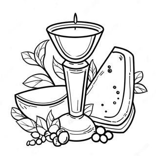 Communion Coloring Pages