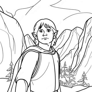 Lord Of The Rings Coloring Page 1970-1561