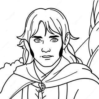 Lord Of The Rings Coloring Page 1970-1564