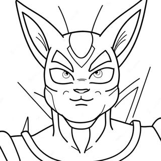 Beerus Coloring Pages