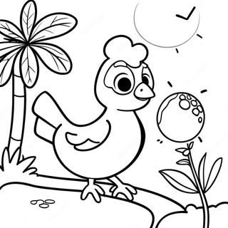 Chicka Chicka Boom Boom Coloring Page 19782-15633