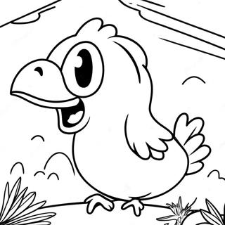 Chicka Chicka Boom Boom Coloring Page 19782-15634