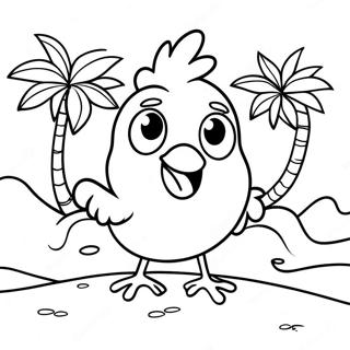 Chicka Chicka Boom Boom Coloring Page (19782-15636)