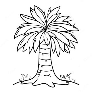 Colorful Chicka Chicka Boom Boom Tree Coloring Page 19783-15641