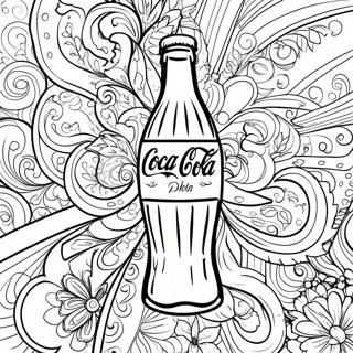 Coca Cola Logotyp Målarbild 19792-15627