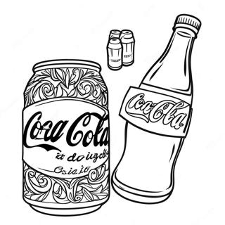 Coca Cola Logotyp Målarbild 19792-15628