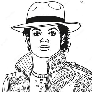 Michael Jackson Coloring Pages