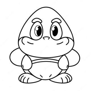 Goomba Coloring Page 19862-15693