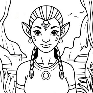 Avatar The Way Of Water Coloring Pages