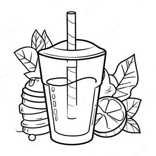 Drink Coloring Pages