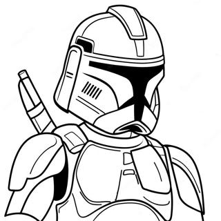 Arc Trooper Clone Trooper Coloring Pages