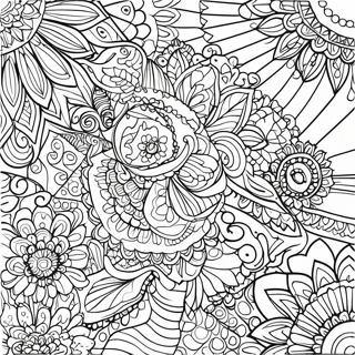 Henna Mandala Coloring Page 19972-15788