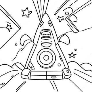 Album Cover Coloring Page 20002-15807