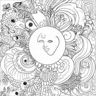 Album Cover Coloring Page 20002-15808