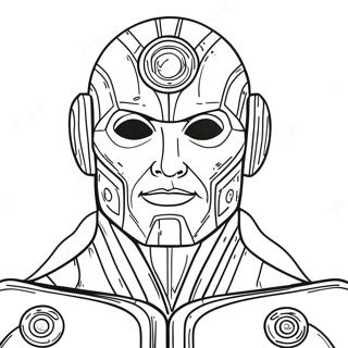 Titan Tv Man Coloring Page 2000-1585