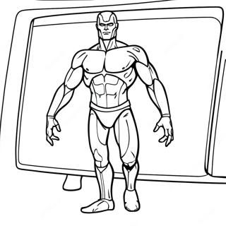 Titan Tv Man Coloring Page 2000-1587