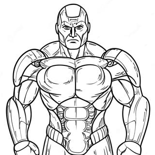 Titan Tv Man Coloring Page 2000-1588