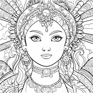 Akaza Coloring Page 20012-15816