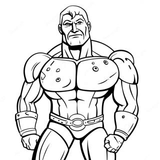 Titan Tv Man In Action Coloring Page 2001-1603