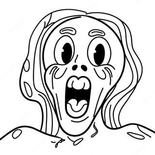 Scream Coloring Pages