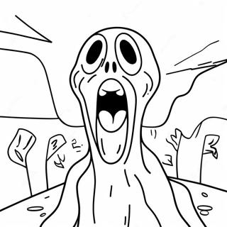 Scream Coloring Page 20022-15866