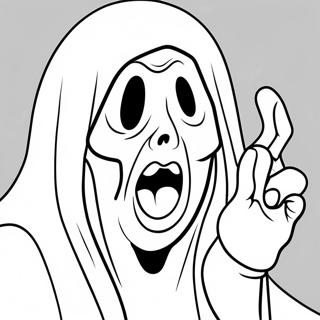 Scream Coloring Pages