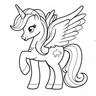 Celestia My Little Pony Coloring Pages