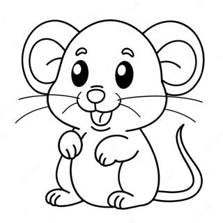 Mouse Coloring Pages