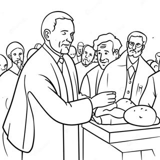 Yom Kippur Prayer Service Coloring Page 20143-15914