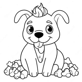 Puppycorn Coloring Page 20162-15932