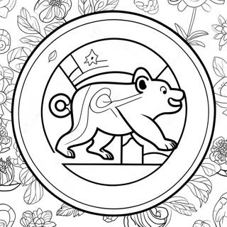 Chicago Cubs Logo Coloring Page 20222-15982