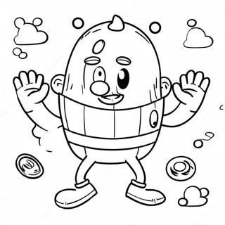 April Fools Coloring Pages