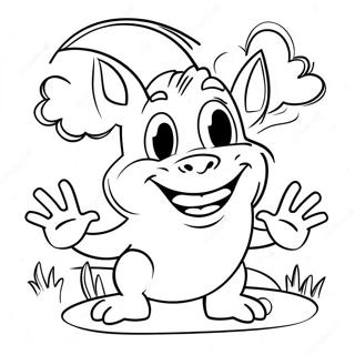 Silly April Fools Day Coloring Page 20263-16010