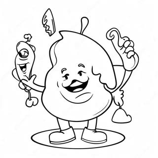 Silly April Fools Day Coloring Page 20263-16011