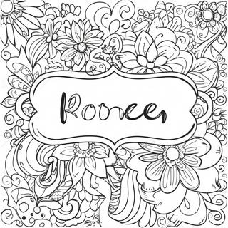 Custom Name Coloring Pages