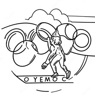 Olympics Coloring Page 20282-16027