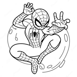 Spiderman Sonic Coloring Page 20302-16043