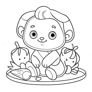 Luca Coloring Pages