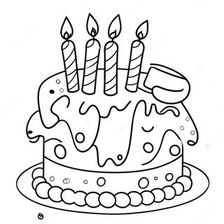 Birthday Coloring Pages