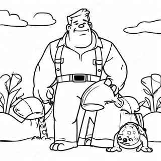 Onward Movie Coloring Page 20382-16118