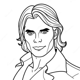 Vampire Diaries Coloring Page 20402-16128