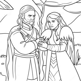 Game Of Thrones Coloring Page 20412-16143