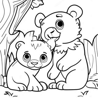 Cubs Coloring Pages