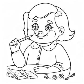 Best Aunt Coloring Page 20462-16183