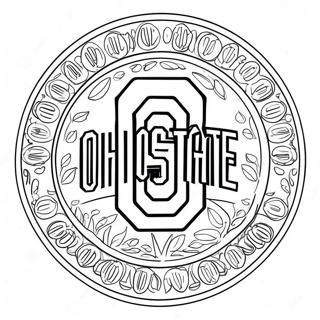 Ohio State Logo Ausmalbild 20472-16188