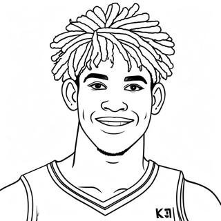 Lamelo Ball Coloring Page 20482-16189