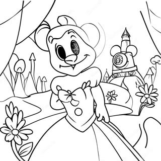 Disney For Adults Coloring Pages