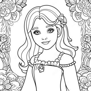 Isabella Encanto Coloring Pages