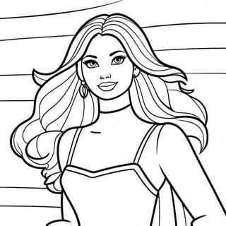 Barbie Movie Coloring Page 20592-16266