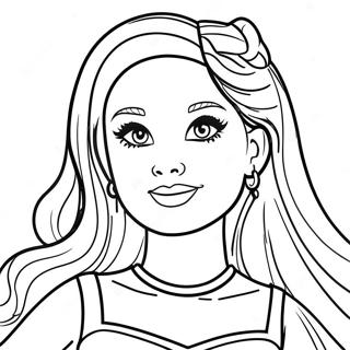 Barbie Movie Coloring Page 20592-16268